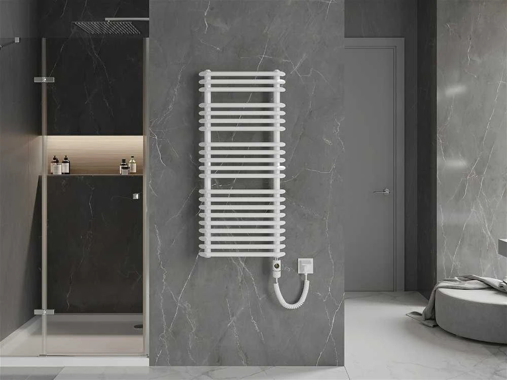 Mexen Akan elektrinis radiatorius, 1080 x 500 mm, 900 W, baltas