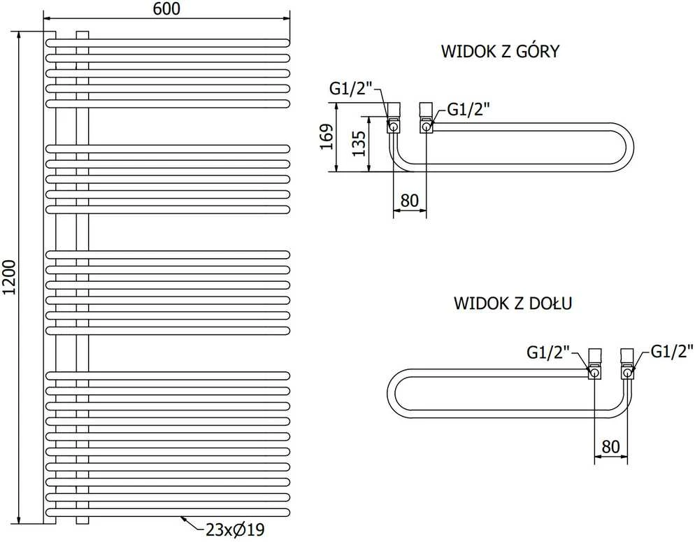 Mexen Amor elektrinis radiatorius, 1200 x 600 mm, 900 W, baltas