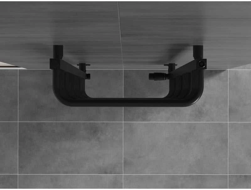 Mexen Apollo vonios radiatorius, 1210 x 450 mm, 566 W, juodas