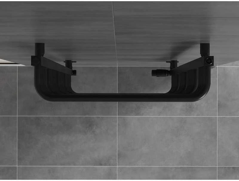 Mexen Apollo vonios radiatorius, 1210 x 550 mm, 641 W, juodas