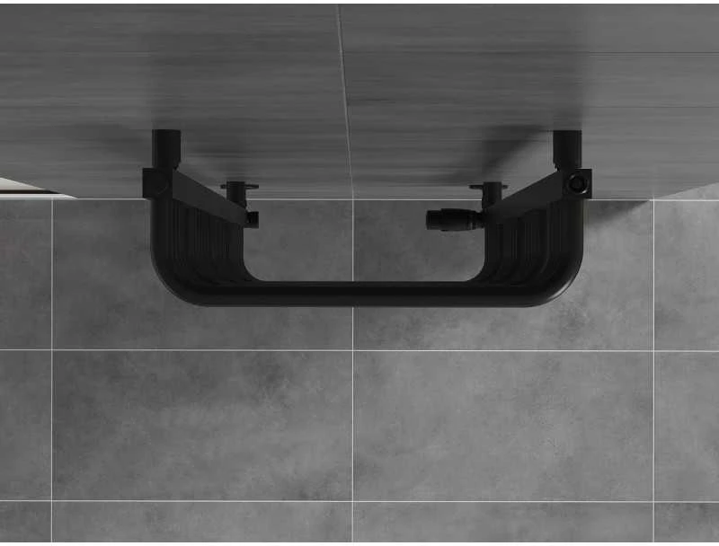 Mexen Apollo vonios radiatorius, 860 x 450 mm, 424 W, juodas