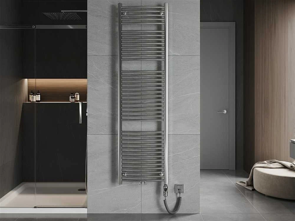 Mexen Ares elektrinis radiatorius 1800 x 500 mm, 900 W, chromo