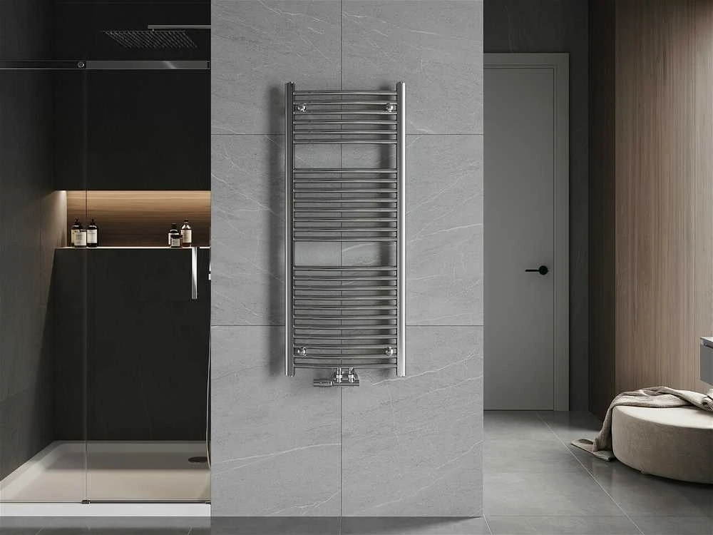 Mexen Ares vonios radiatorius, 1200 x 500 mm, 420 W, chromo