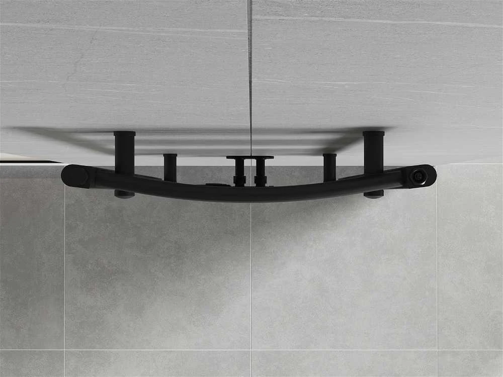 Mexen Ares vonios radiatorius, 1200 x 500 mm, 531 W, juodas