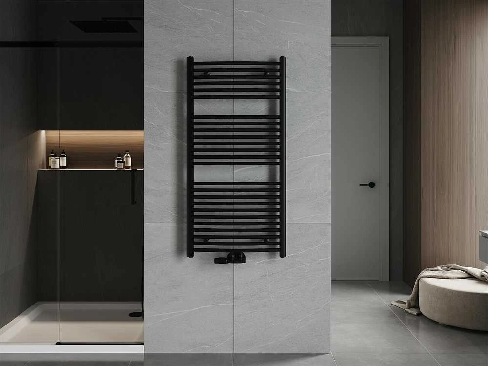 Mexen Ares vonios radiatorius, 1200 x 600 mm, 620 W, juodas