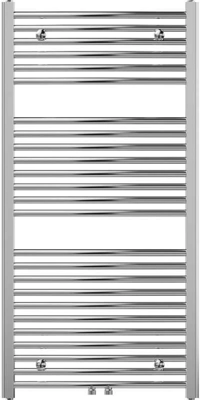 Mexen Ares vonios radiatorius, 1200 x 600 mm, 490 W, chromo