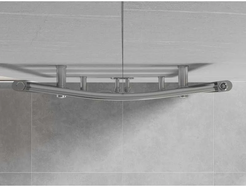Mexen Ares vonios radiatorius, 1200 x 600 mm, 490 W, chromo