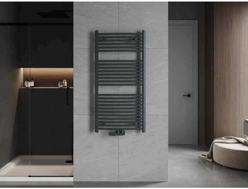 Mexen Ares vonios radiatorius, 1200 x 600 mm, 620 W, antracito