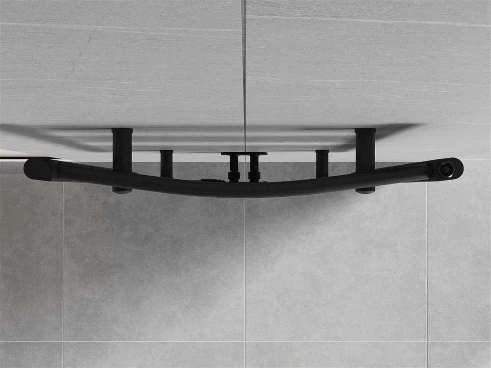 Mexen Ares vonios radiatorius, 1500 x 600 mm, 733 W, juodas