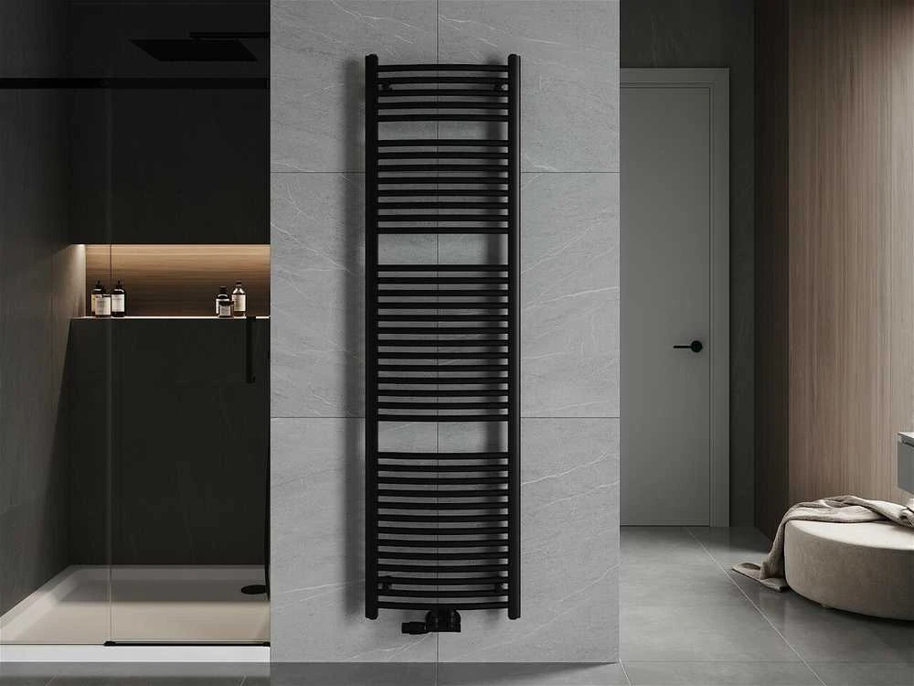 Mexen Ares vonios radiatorius, 1800 x 500 mm, 820 W, juodas