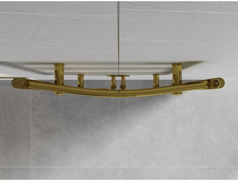 Mexen Ares vonios radiatorius, 1800 x 600 mm, 757 W, auksinis
