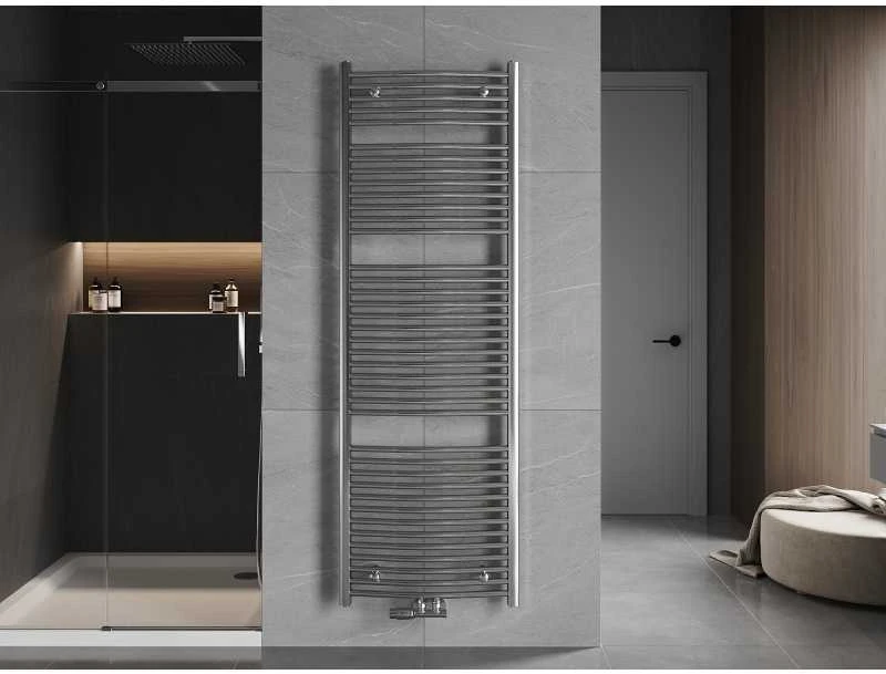 Mexen Ares vonios radiatorius, 1800 x 600 mm, 757 W, chromo