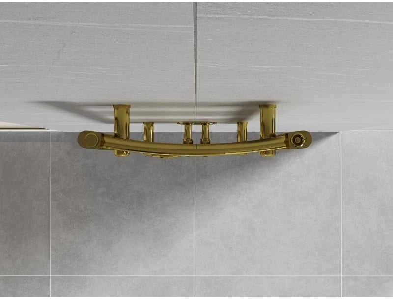 Mexen Ares vonios radiatorius, 700 x 400 mm, 189 W, auksinis