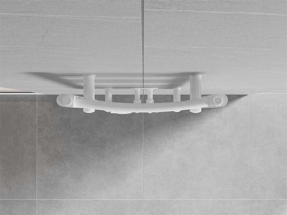 Mexen Ares vonios radiatorius, 900 x 400 mm, 312 W, baltas