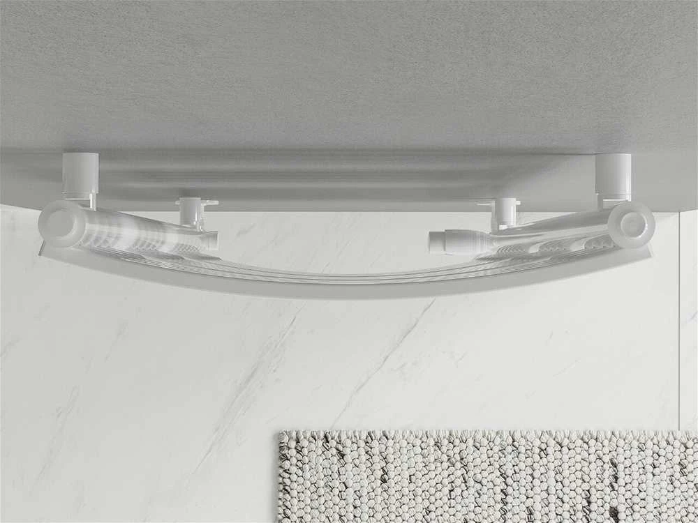 Mexen Bachus vonios radiatorius, 1200 x 500 mm, 619 W, baltas