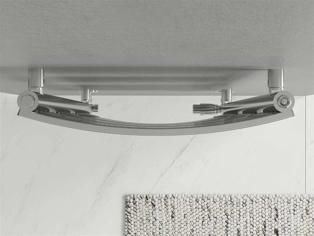 Mexen Bachus vonios radiatorius, 1600 x 500 mm, 679 W, chromo