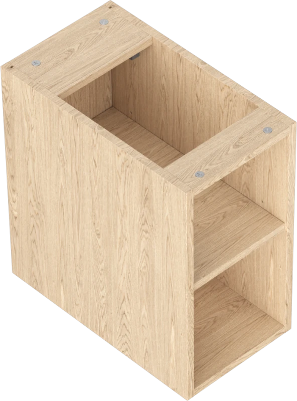 Mexen Box-A spintelė su lentyna, 25 cm, Oak