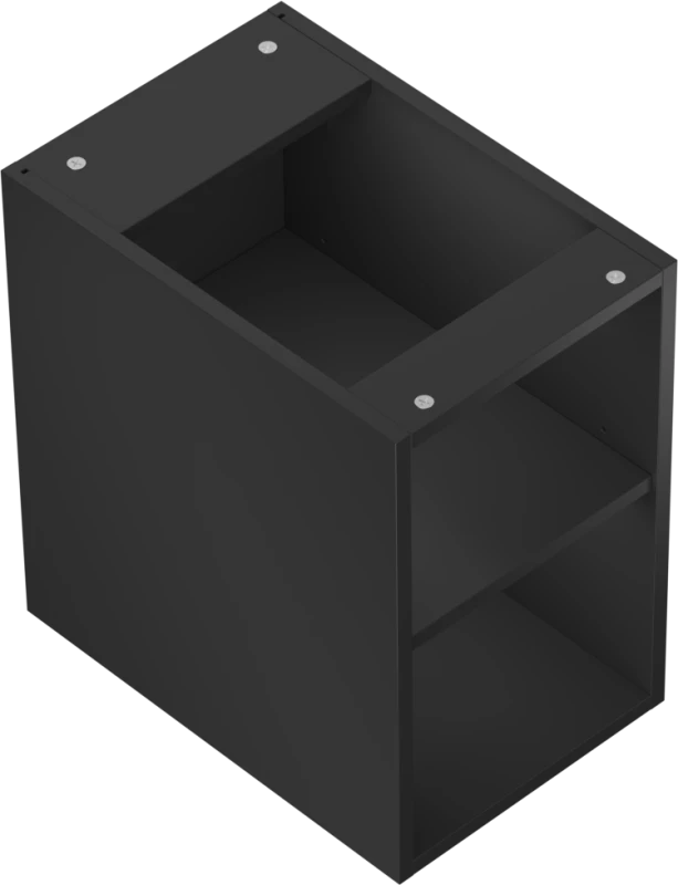 Mexen Box-A spintelė su lentyna, 30 cm, Juodas matt