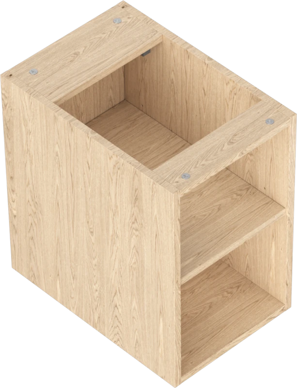 Mexen Box-A spintelė su lentyna, 30 cm, Oak