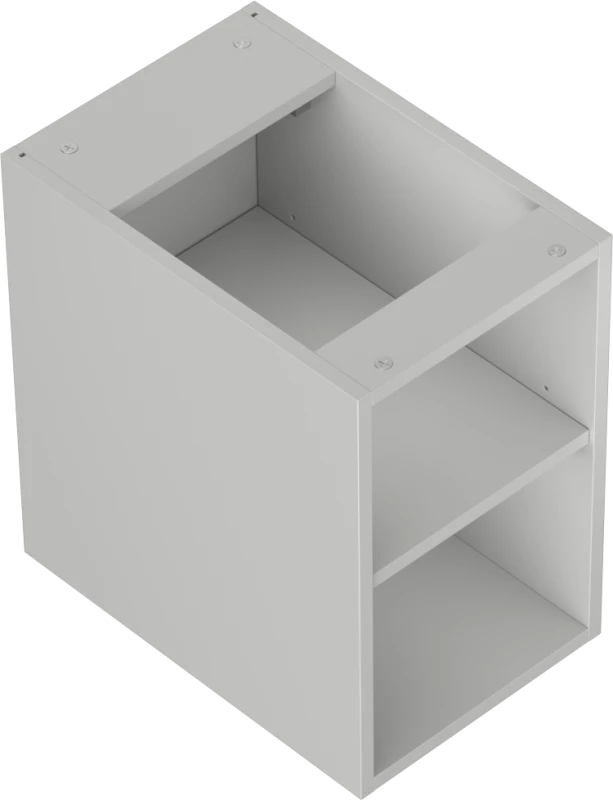 Mexen Box-A spintelė su lentyna, 30 cm, Pilkas matt