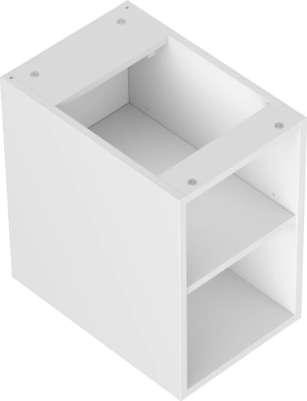 Mexen Box-A spintelė su lentyna, 30 cm, Baltas matt