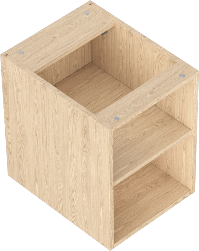 Mexen Box-A spintelė su lentyna, 35 cm, Oak