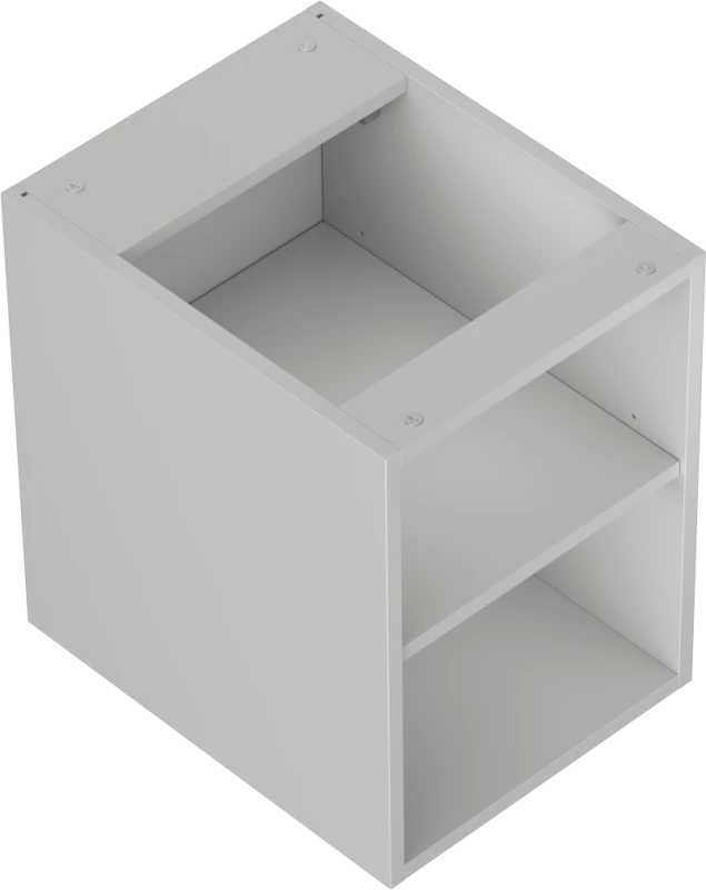 Mexen Box-A spintelė su lentyna, 35 cm, Pilkas matt
