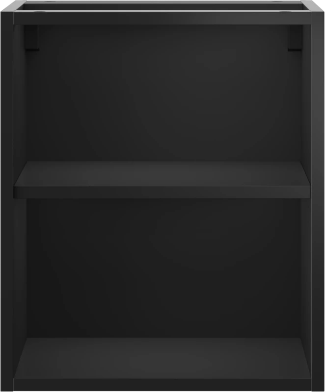 Mexen Box-A spintelė su lentyna, 40 cm, Juodas matt
