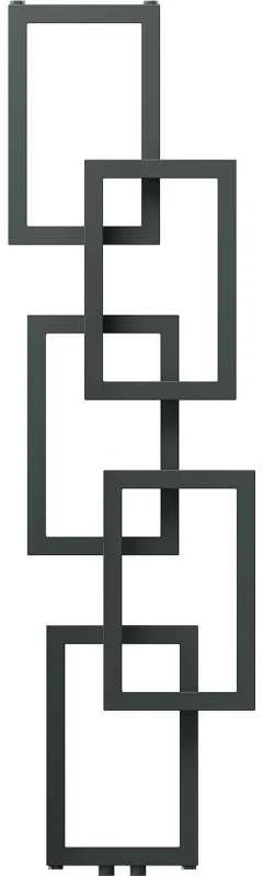 Mexen Grid dekoratyvinis radiatorius, 1360 x 390 mm, 349 W, antracito