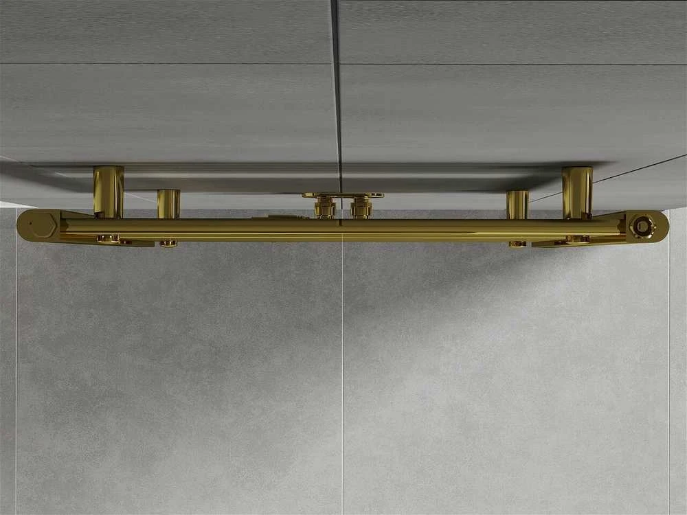 Mexen Hades vonios radiatorius, 800 x 600 mm, 357 W, auksinis