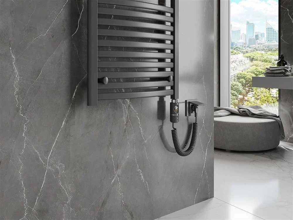 Mexen Helios elektrinis radiatorius, 1200 x 500 mm, 600 W, antracitas