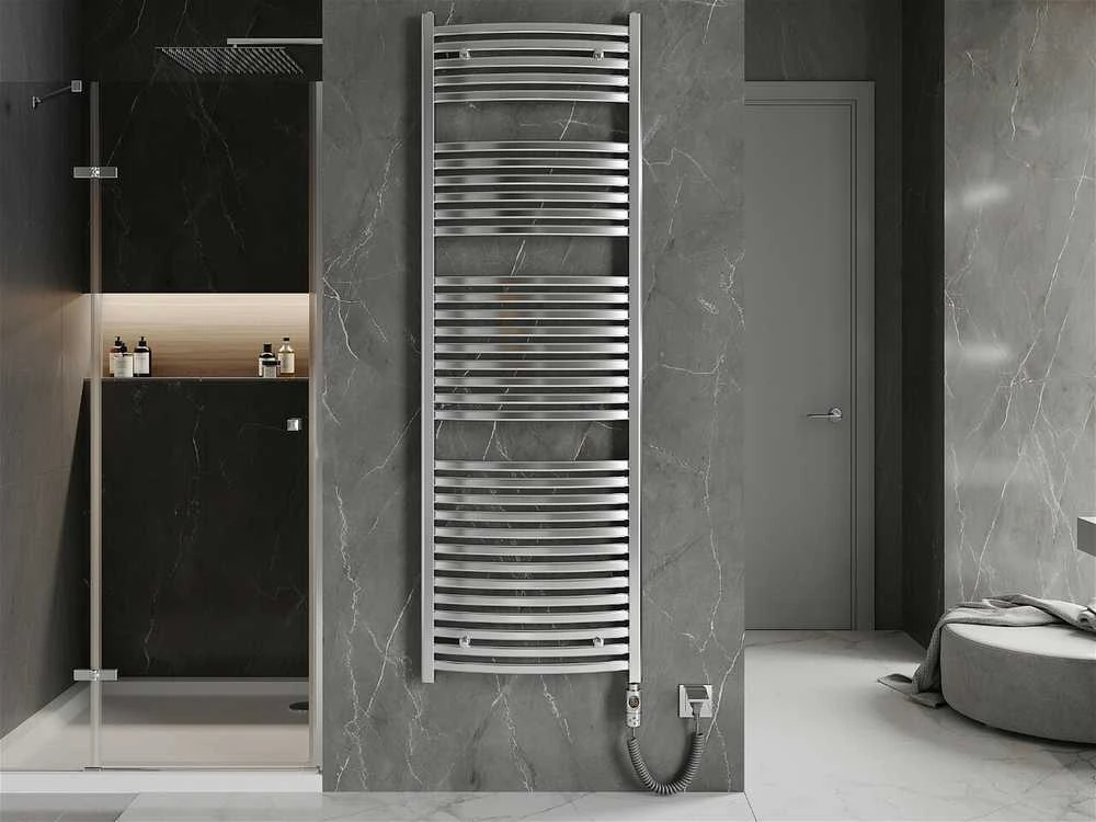 Mexen Helios elektrinis radiatorius, 1800 x 600 mm, 900 W, chromo