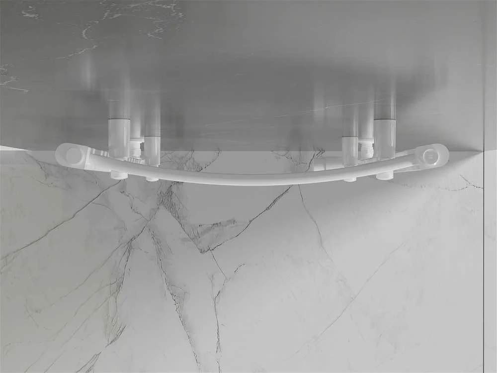 Mexen Helios vonios radiatorius, 1800 x 500 mm, 844 W, baltas
