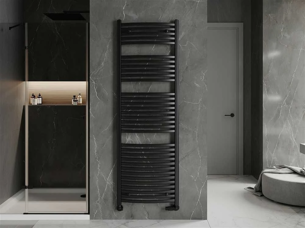 Mexen Helios vonios radiatorius, 1800 x 600 mm, 990 W, juodas