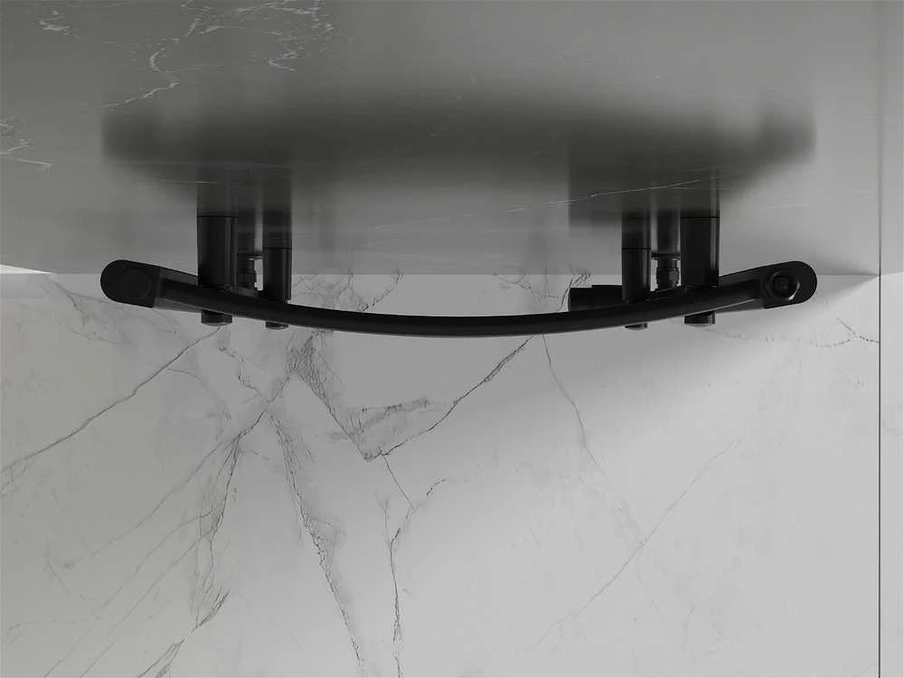 Mexen Helios vonios radiatorius, 1800 x 500 mm, 844 W, juodas