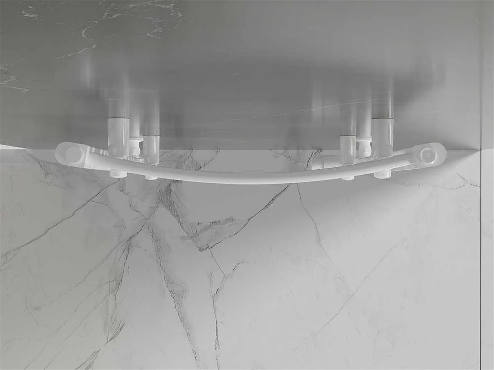 Mexen Helios vonios radiatorius, 800 x 500 mm, 381 W, baltas