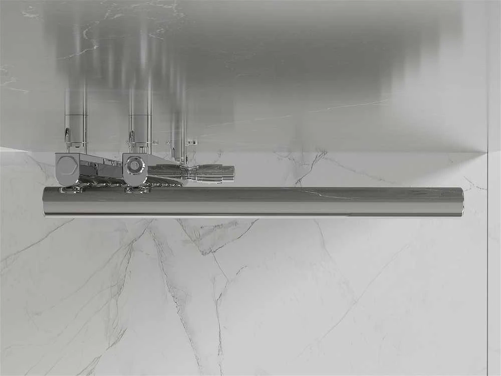 Mexen Jukon vonios radiatorius, 988 x 500 mm, 246 W, chromo