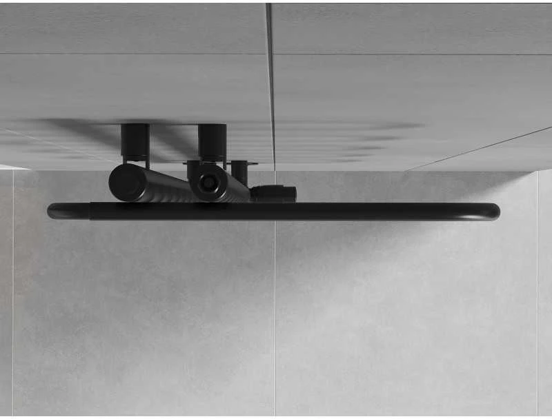 Mexen Kiso vonios radiatorius, 1250 x 500 mm, 256 W, juodas