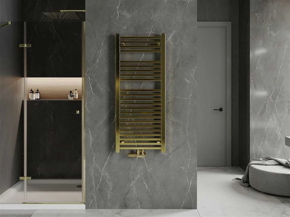 Mexen Pluton vonios radiatorius, 1200 x 500 mm, 493 W, auksinis