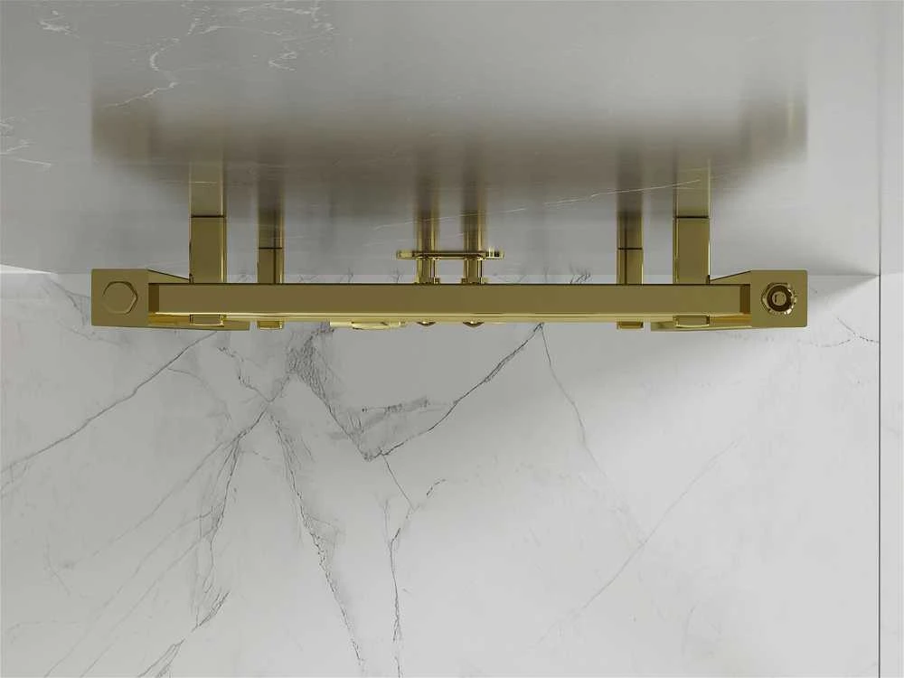 Mexen Pluton vonios radiatorius, 1200 x 500 mm, 493 W, auksinis