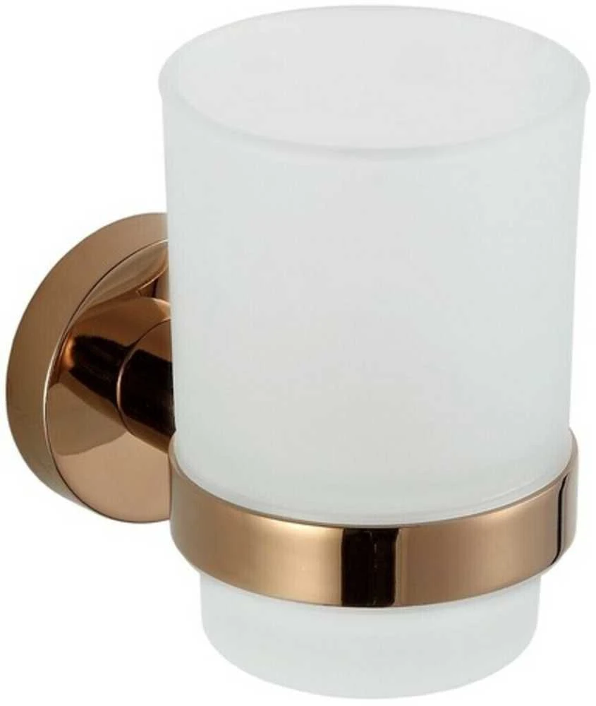 Mexen Remo stiklinė su laikikliu, Rose Gold