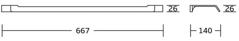 Mexen Rino dviguba rankšluosčių kabykla, Chrome