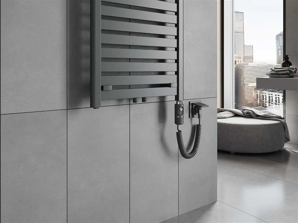 Mexen Uran elektrinis radiatorius, 1800 x 600 mm, 900 W, antracitas