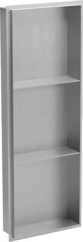 Mexen X-Wall-NR įleidžiama sieninė lentyna 2l, 90x30 cm, Inox