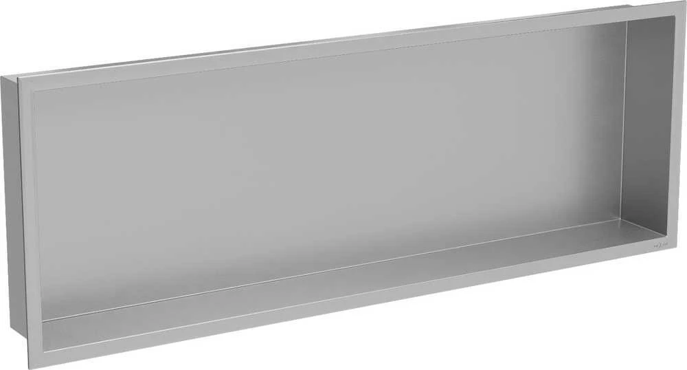 Mexen X-Wall-R įleidžiama sieninė lentyna, 90x30 cm, Inox
