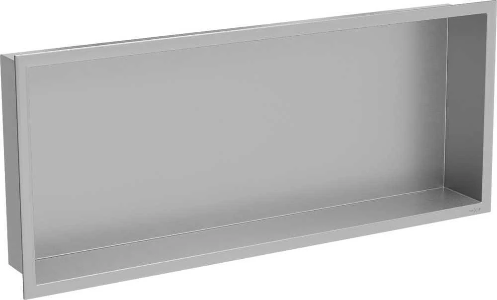 Mexen X-Wall-R įleidžiama sieninė lentyna, 75x30 cm, Inox
