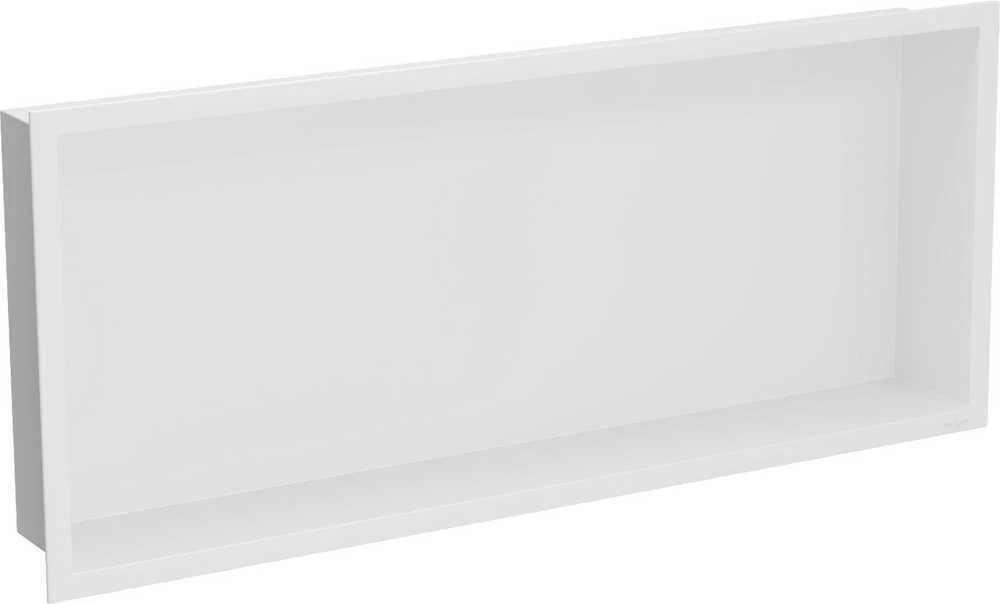 Mexen X-Wall-R įleidžiama sieninė lentyna, 75x30 cm, Baltas