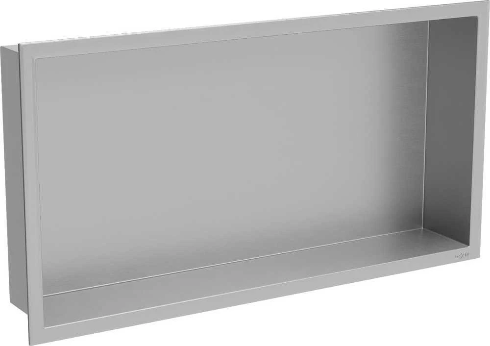 Mexen X-Wall-R įleidžiama sieninė lentyna, 60x30 cm, Inox