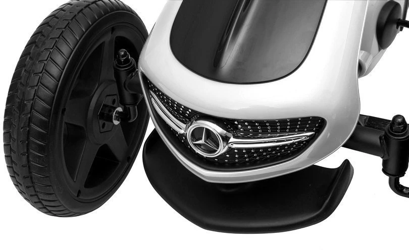 Minamas gokartas Mercedes XMX610, baltas