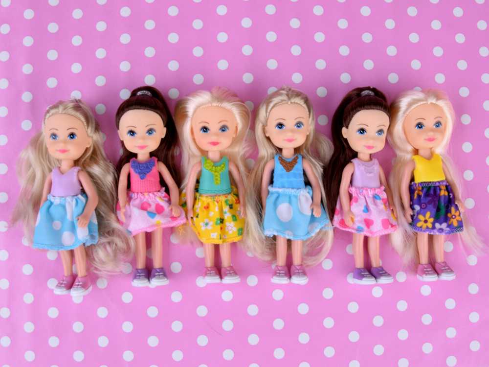 Mini lėlyčių rinkinys, 6 vnt.